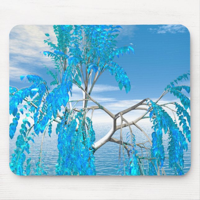 Mousepad Árvore de Verão de Cristal (Frente)