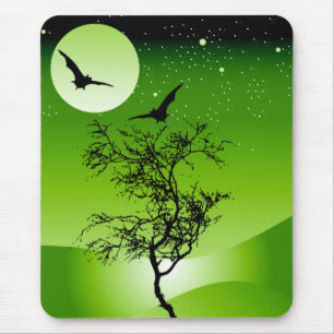 Mousepad Árvore do Dia das Bruxas