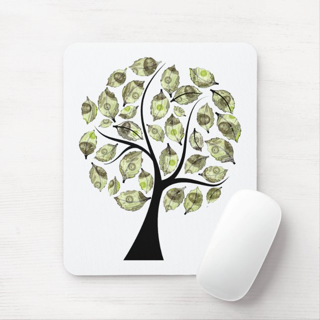 Mousepad Árvore do Dinheiro  (Com mouse)