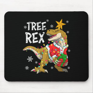 Mousepad Árvore do Dinossauro de Natal Rex Pajamas Homens M