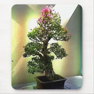 Mousepad Árvore dos bonsais do Bougainvillea