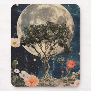 Mousepad Árvore e Brilhantes lunetas