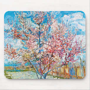 Mousepad Árvore Flor de Pêssego, Van Gogh
