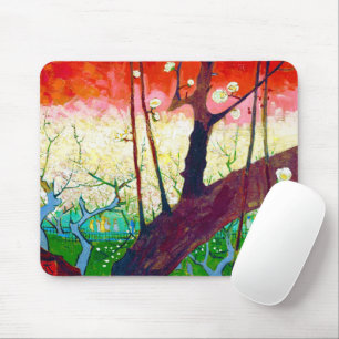 Mousepad Árvore florescente de ameixa (após Hiroshige), V