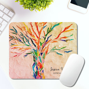 Mousepad Árvore Genealogista Familiar Personalizada