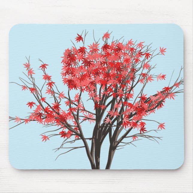 Mousepad Árvore mapeada japonesa (Frente)