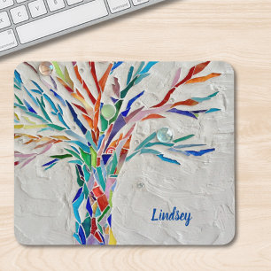 Mousepad Árvore Monograma de Nome