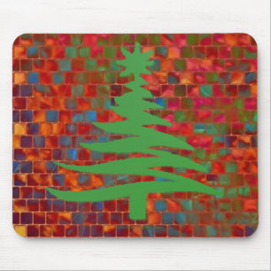 Mousepad Árvore Natal Verde