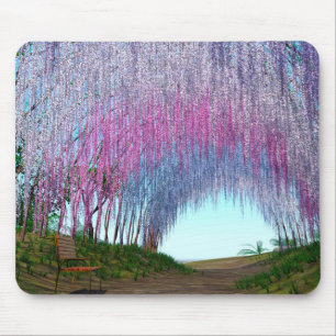 Mousepad Árvore Selvagem Roxo Sentindo