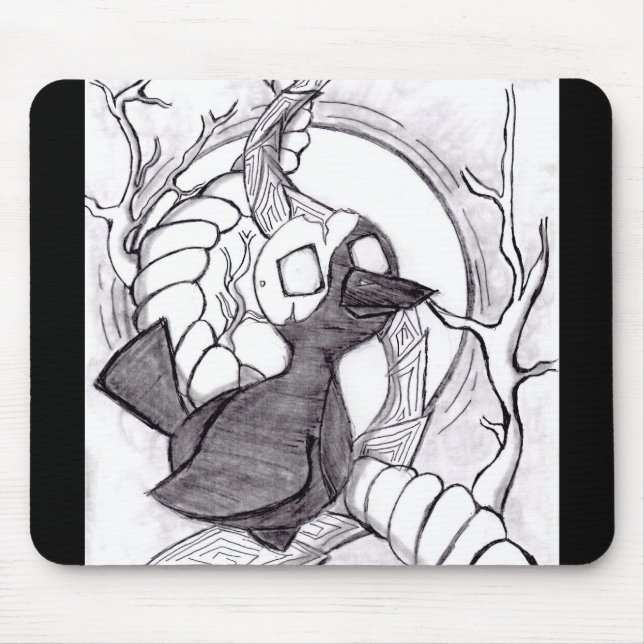 Mousepad árvore sombra (Frente)