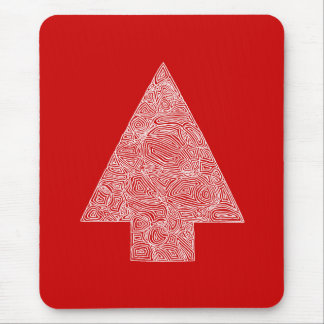 Mousepad Árvore vermelha