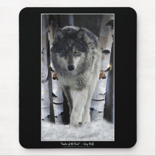 Mousepad Árvores Alfa Cinza Wolf & Winter Birch