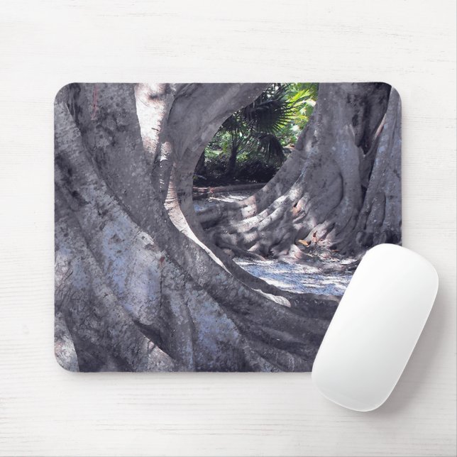 Mousepad Árvores Banyan (Com mouse)