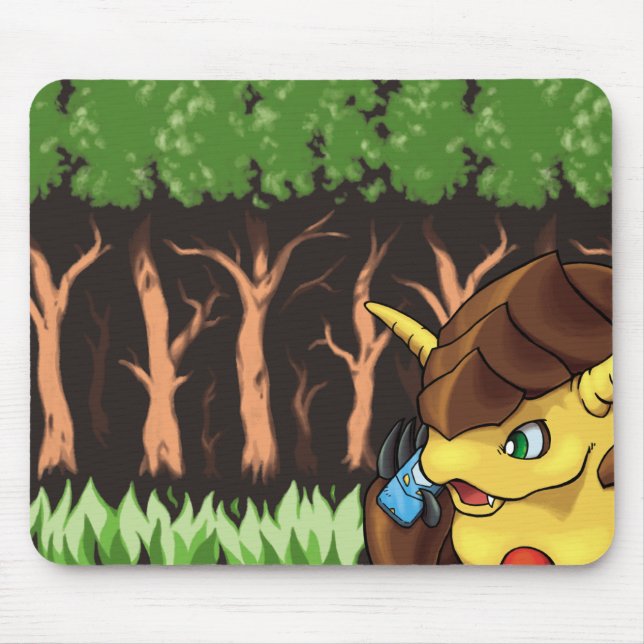 Mousepad Árvores criptos (Frente)