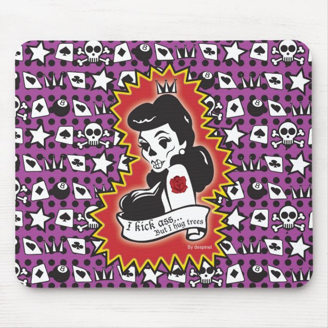 Mousepad árvores do abraço (tapete do rato) (Frente)