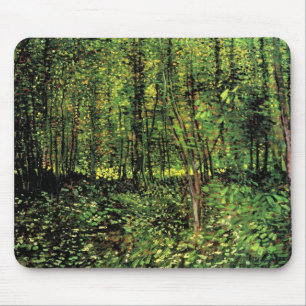 Mousepad Árvores e Subcrescimento por Vincent van Gogh