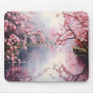 Mousepad Árvores em chamas sobre o rio