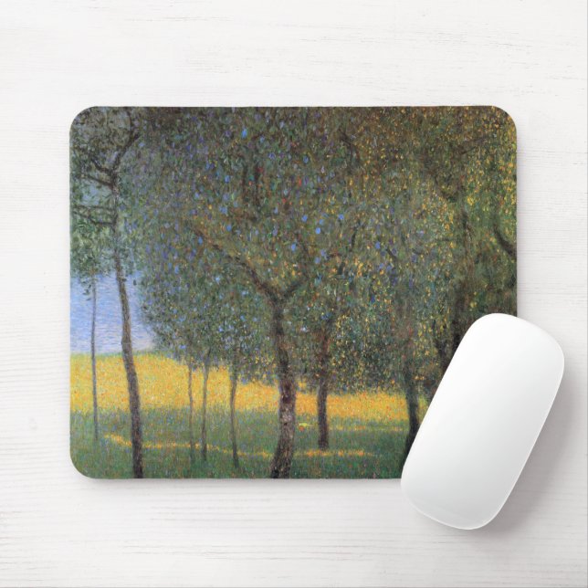 Mousepad Árvores frutas, Gustav Klimt (Com mouse)