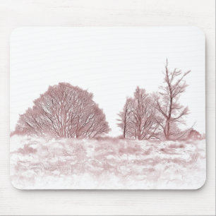 MOUSEPAD ÁRVORES PARA INVERNO