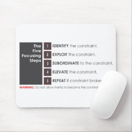 Mousepad As Cinco Restrições