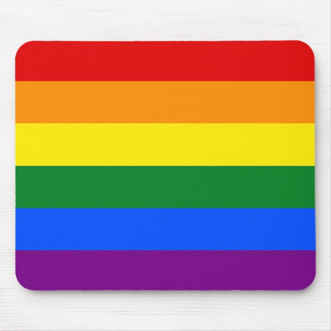 Mousepad As cores do arco-íris (Frente)