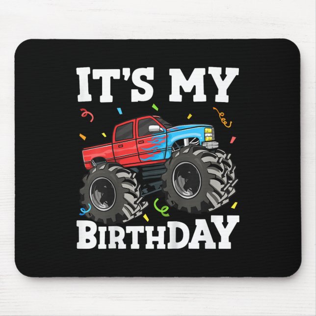 Mousepad As Crianças São O Meu Aniversário Monstro De Anive (Frente)