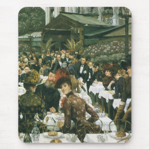 Mousepad As Damas do Artista por James Tissot, Arte Antiga