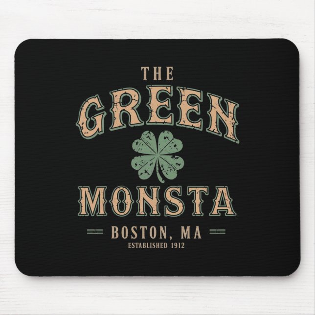 Mousepad As Fantasias do Monstro Verde Dia de São Patrício  (Frente)