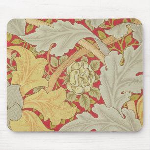 Mousepad As folhas do Acanthus e selvagem aumentaram em um