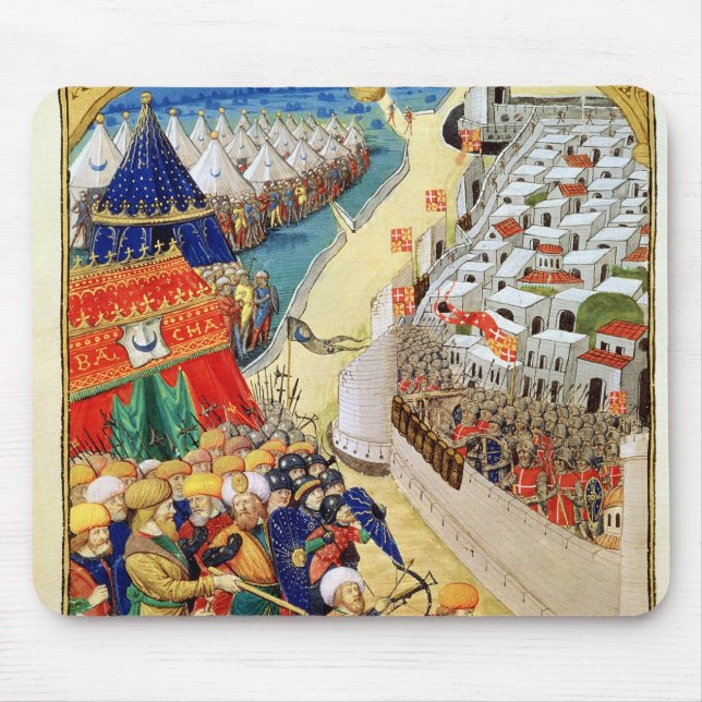 Mousepad As forças do turco que preparam-se para a batalha (Frente)