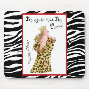 Mousepad As Grandes Meninas Precisam De Grandes Tiaras! boc