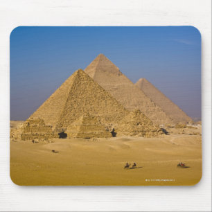Mousepad As grandes pirâmides de Giza, Egipto