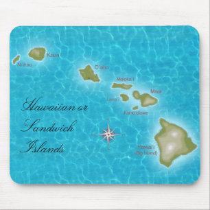 Mousepad As ilhas havaianas