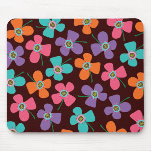Mousepad As margaridas coloridas do verão estalam o teste