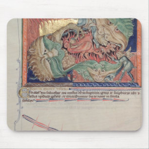 Mousepad As maxilas do inferno que engolem o dragão