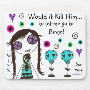 Mousepad As meninas de WIKH Ser#104 querem ter o