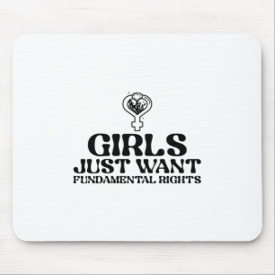 Mousepad As Meninas Querem Apenas Direitos Fundamentais