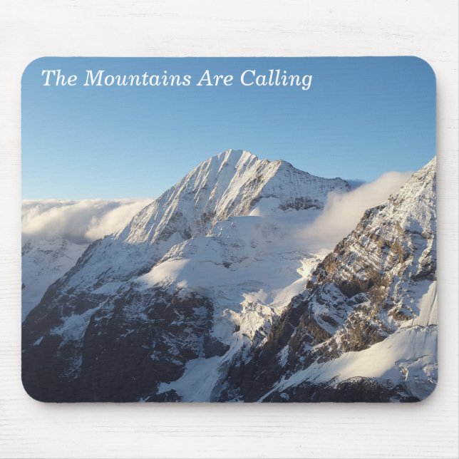Mousepad As montanhas estão chamando por Stolman (Frente)