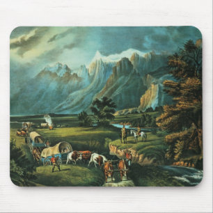 Mousepad As montanhas rochosas