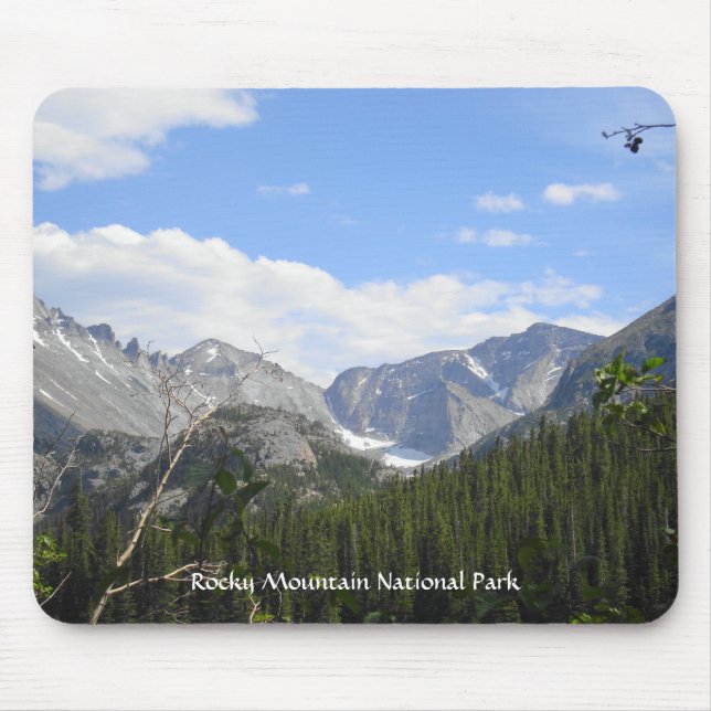 Mousepad As montanhas rochosas de Colorado (Frente)