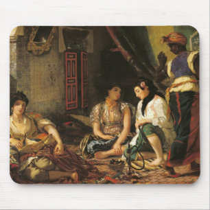 Mousepad As mulheres de Argel em seu apartamento, 1834