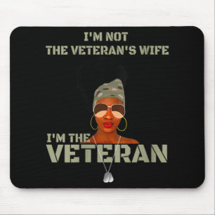 Mousepad As Mulheres Não Sou A Esposa Veterana Eu Sou O Vet