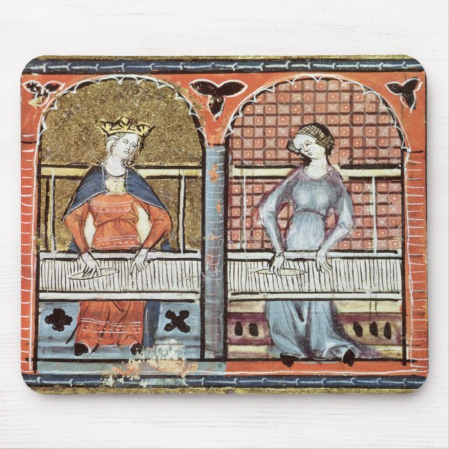 Mousepad As mulheres, Ovide Moralise escrito por Chretien (Frente)