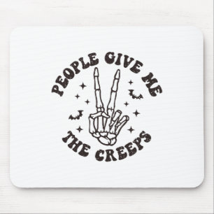 Mousepad As pessoas Me Dão O Halloween Da Mão Do Esqueleto