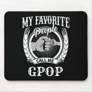 Mousepad As pessoas que eu mais gosto me chamam de Gpop Pun