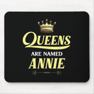 Mousepad As Rainhas São Chamadas Annie Gift Personalizada E