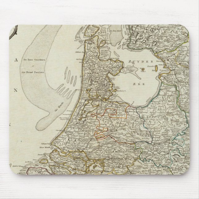 Mousepad As Sete Províncias Unidas (Frente)