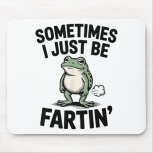 Mousepad Às vezes eu só estou soltando piadas Sapo Meme Ani