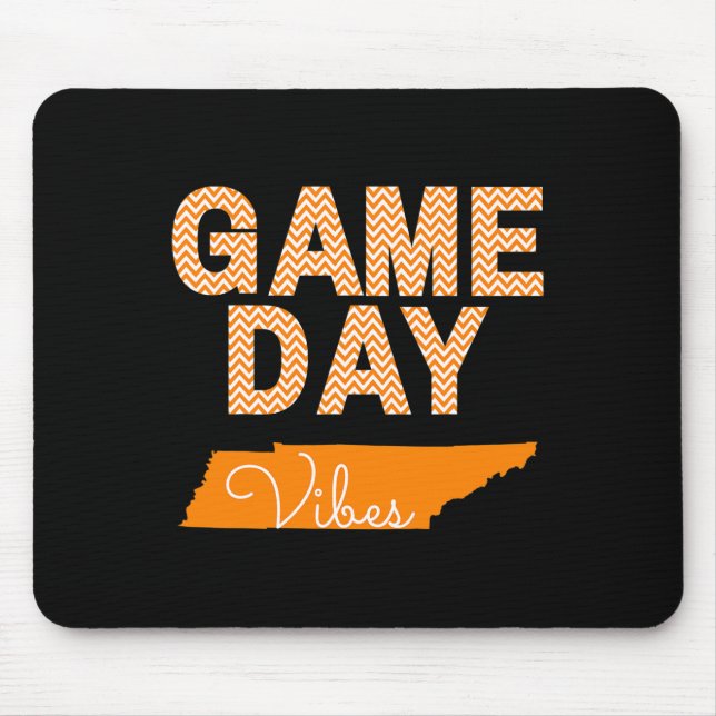 Mousepad As Víblias do Jogo de Futebol do Tennessee caem (Frente)