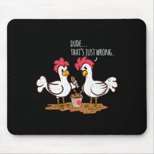 Mousepad Asas de Frango de Fast Food Engraçado Frango Frito